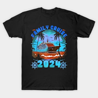 Family Cruise 2024 Family Vacation Making Memories T-Shirt